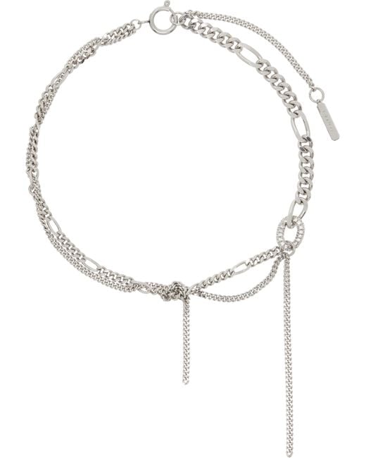 Justine Clenquet White Loïs Necklace