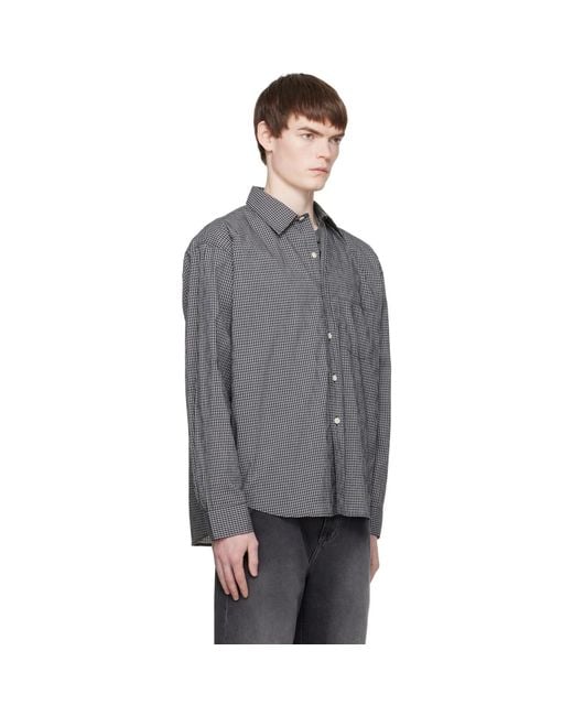 mfpen Black Executive Shirt for men