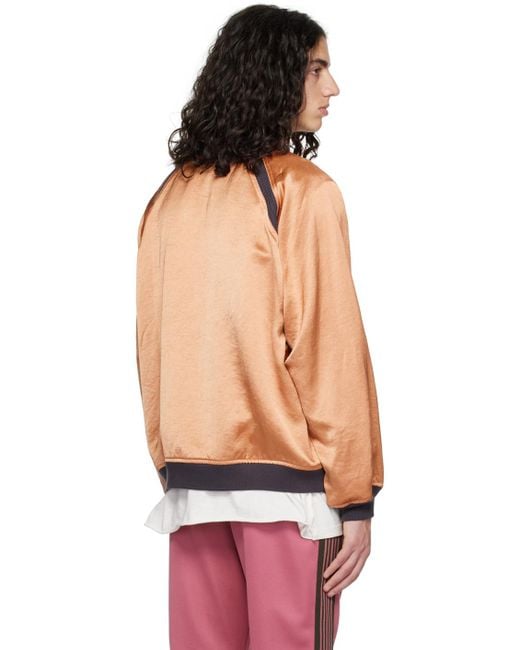 Needles Pink W.s.s. Bomber Jacket for men