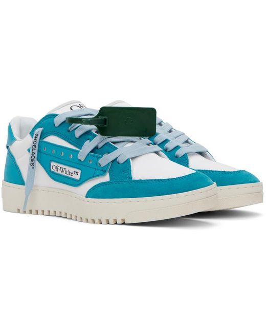 Off-White c/o Virgil Abloh Blue Off- & White 5.0 Sneakers for men