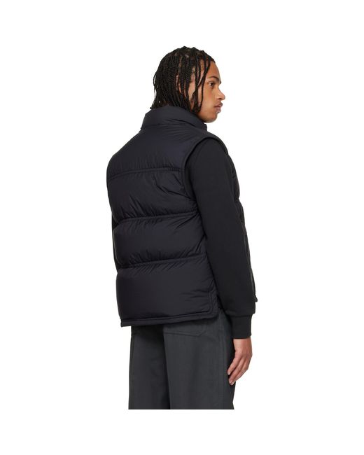 Moncler Black Aul Down Vest for men