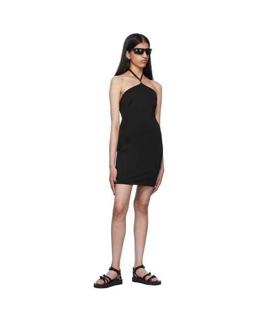 Ksubi Black Suspense Minidress