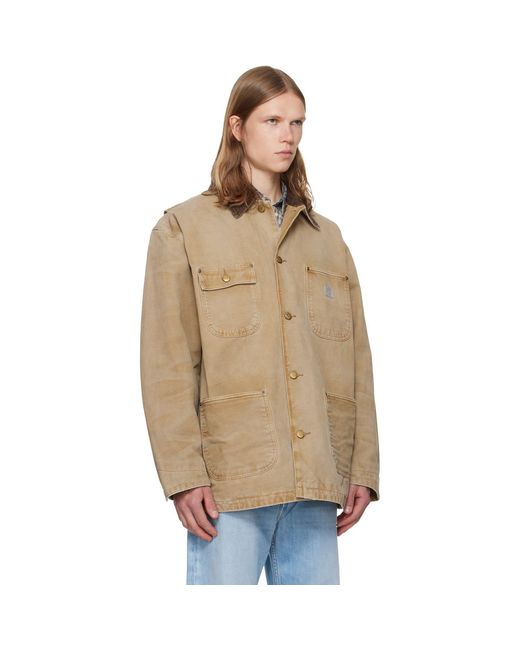 Polo Ralph Lauren Natural Tan Canvas Field Jacket for men