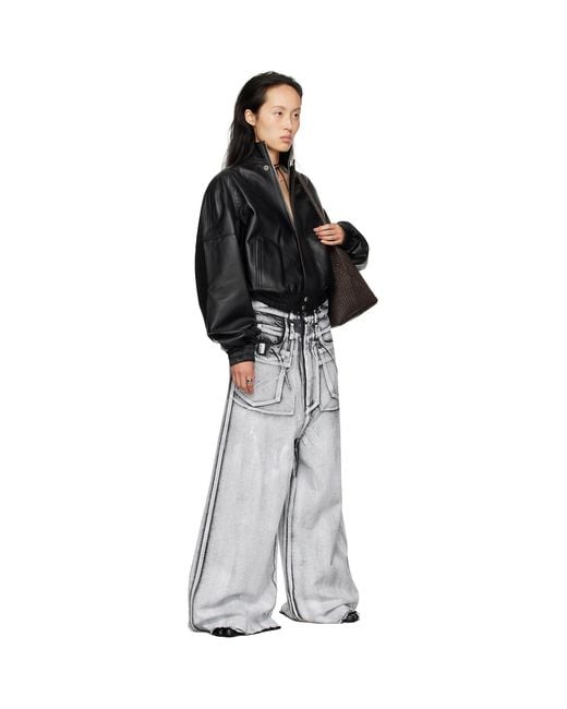 Lu'u Dan Black Radiation Dumpster Jeans