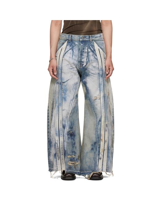 RIVINGTON roi Rebis Blue Apocrypha He Rose 2 Jeans for men