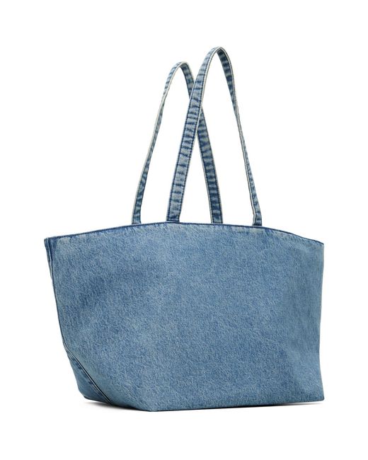 Alexander Wang Blue Denim Punch Tote