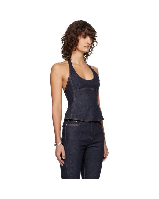 Jacquemus Blue 'The Lavoir De-Nîmes Denim' Top