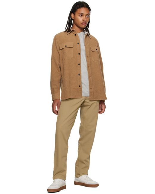 Norse Projects Natural Beige Aros Heavy Trousers for men