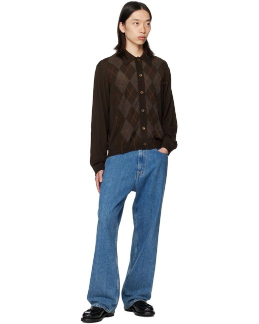 Our Legacy Evening Pub Argyle Fine Wool Polo | Liberty OUR LEGACY