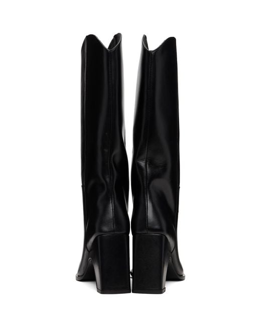 Coperni Black Cowboy Bridge Boots