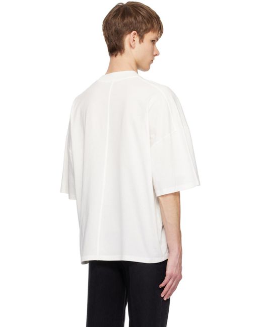 The Row White Dustin T-Shirt for men
