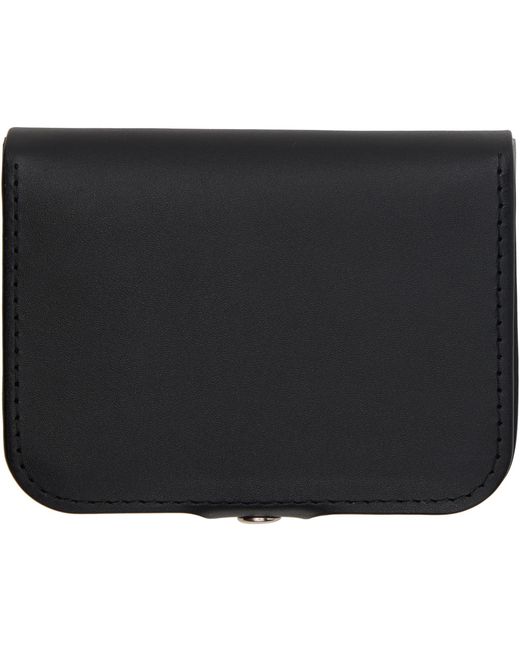 A.P.C. Black Josh Coin Pouch for men
