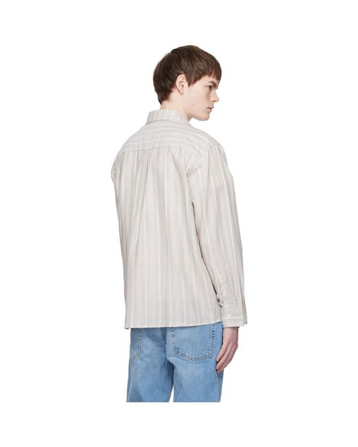 Jeanerica White Byron Shirt for men