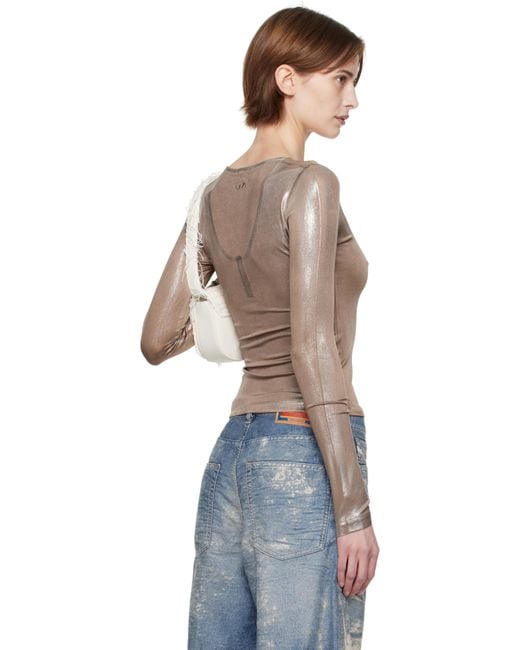 DIESEL Blue T-Ama-Ls T-Shirt
