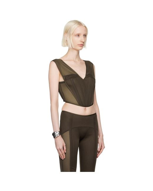 KNWLS Black Grace Bustier