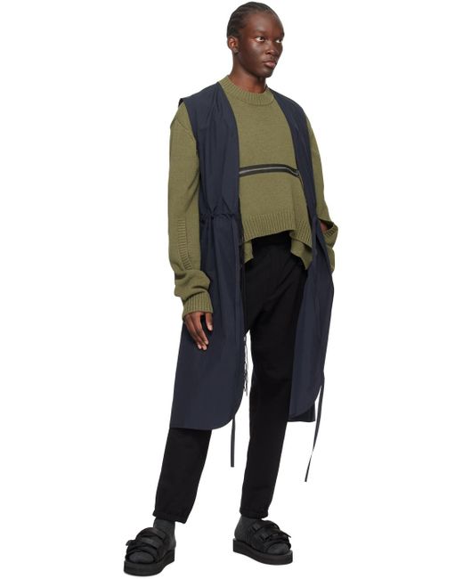 Pull Vert À Col Ras Du Cou Craig Green pour homme en coloris Green