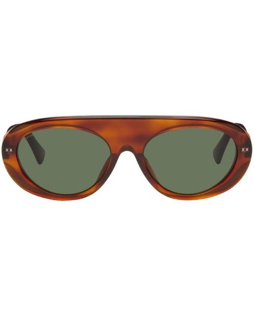 Lexxola Green Tortoiseshell Lulu Sunglasses