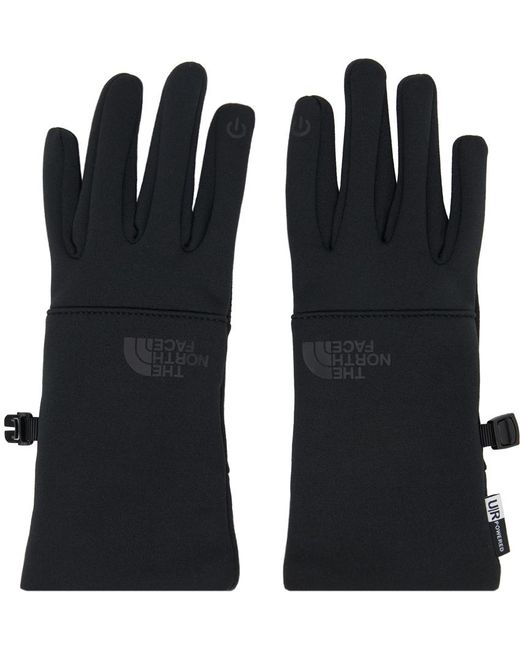 Gants noirs en polyester recyclé à technologie etipTM The North Face en coloris Black