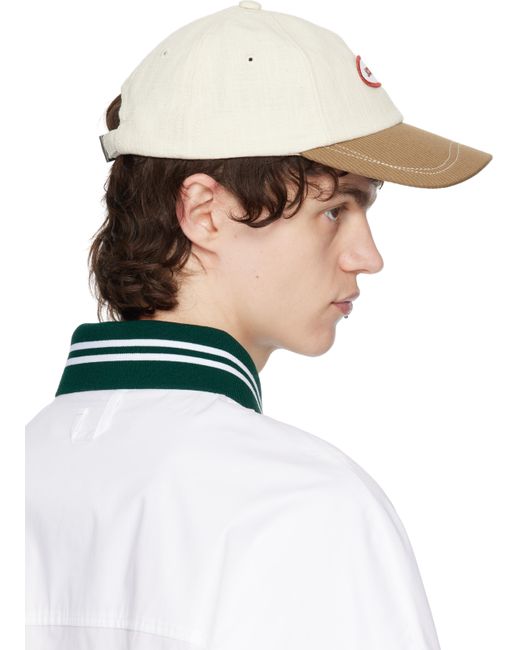 メンズ Jacquemus オフホワイト＆ブラウン La Croisière 'The Gelato' キャップ Natural