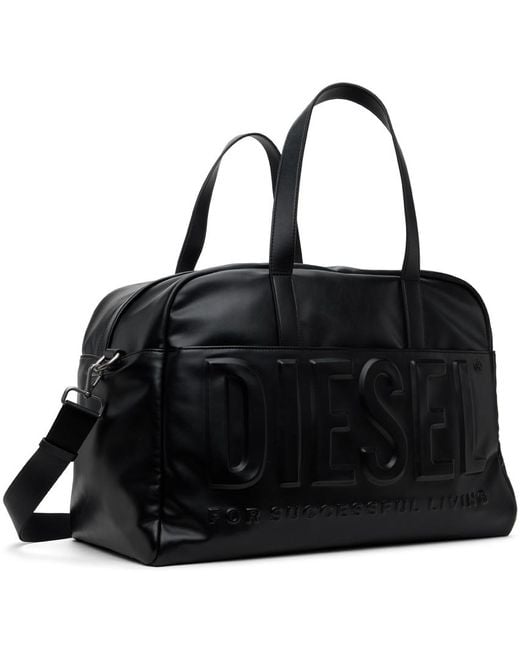 DIESEL Black Dsl 3d Duffle Bag