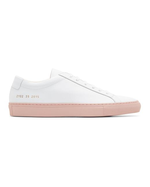 Common projects achilles low coloured sole sale
