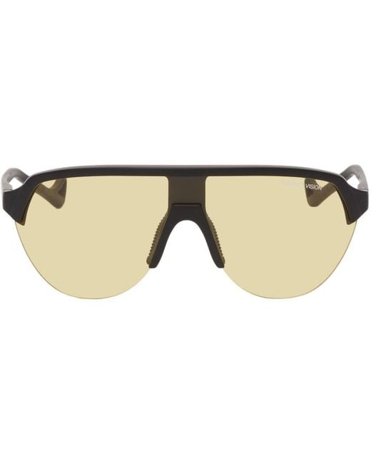 District Vision Nagata Speed Blade Sunglasses in Yellow for Men | Lyst