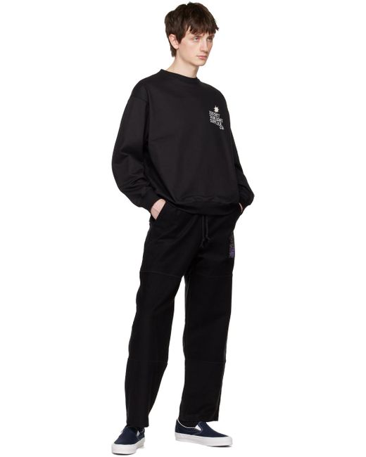 Rassvet (PACCBET) Black 'sunlight Supplier' Sweatshirt for men