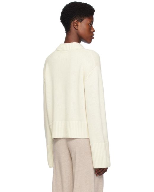 Lisa Yang Natural Off- Sony Sweater