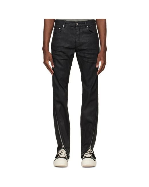 Rick Owens Black Temple Vega Jeans for men