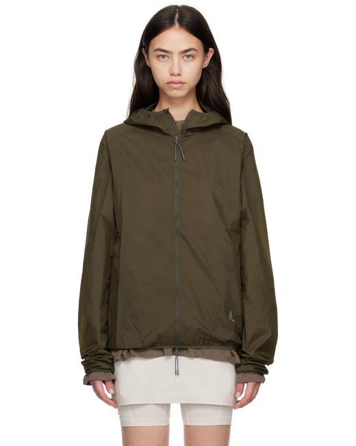 Roa Brown Khaki Packable Wind Jacket