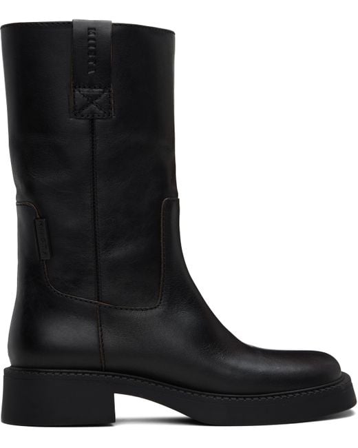 Miista Black Aron Boots