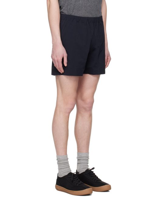 Veilance Blue Argand Shorts for men