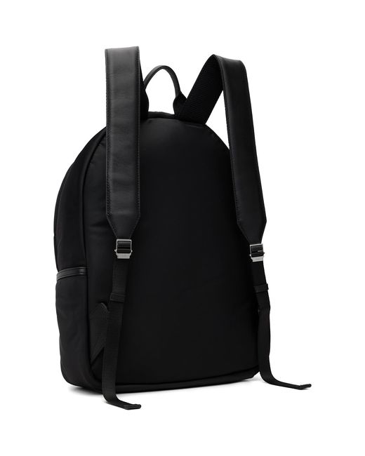 AMI Black Nylon Marcel Backpack for men