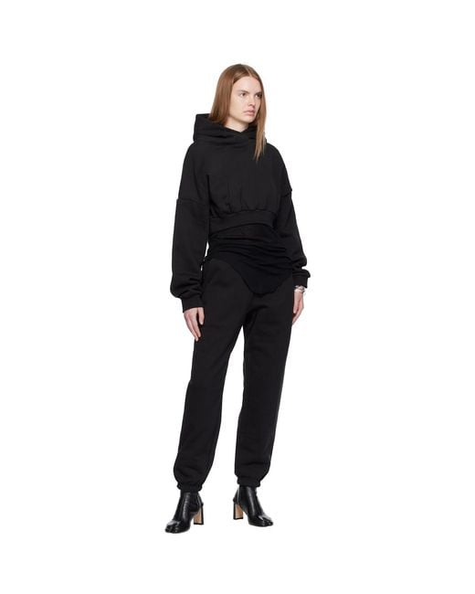 Entire studios Black Heavy Sweatpants