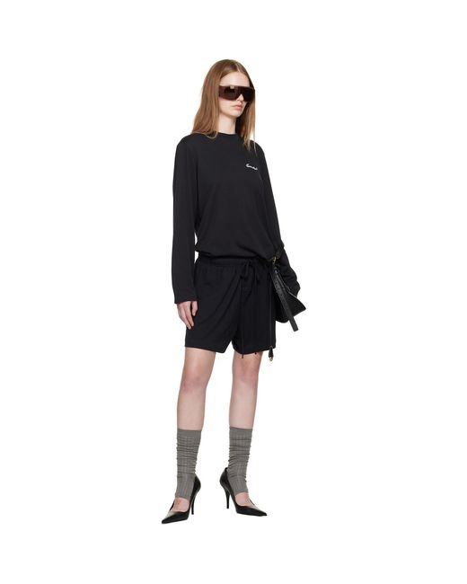 Fear Of God Black Soccer Shorts