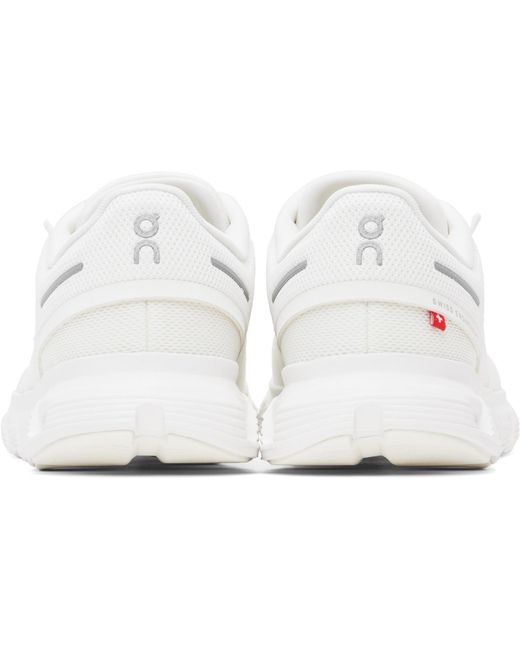 Baskets Cloud 6 Blanches On Shoes en coloris Black