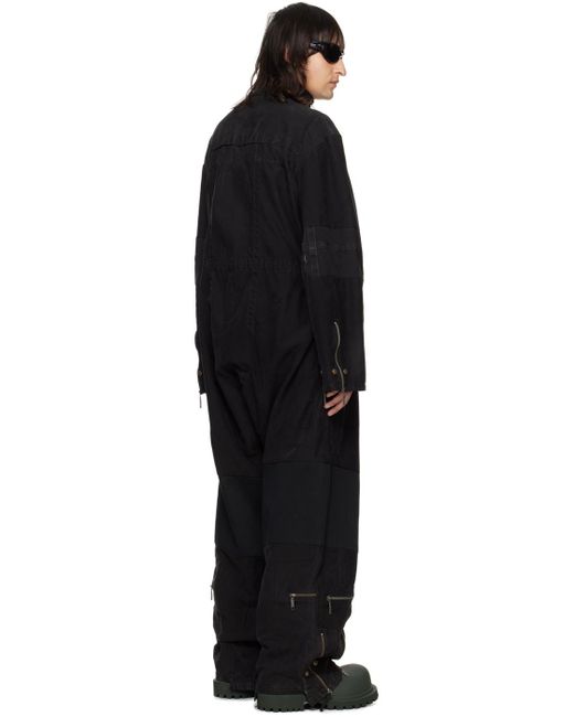 Balenciaga Black Faded Jumpsuit for men