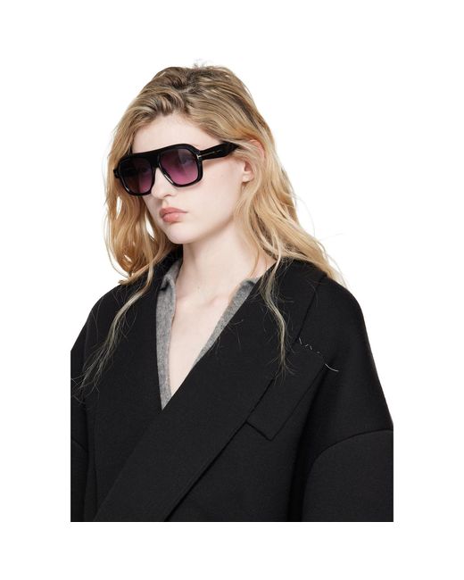Tom Ford Black Rhonda Sunglasses
