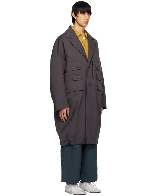 Manteau gris à poches F/CE pour homme en coloris Black
