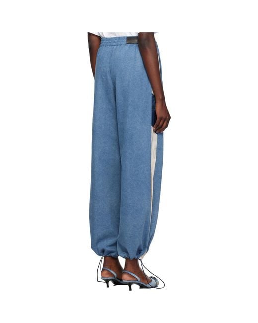 Amiri Blue Paneled Track Pants