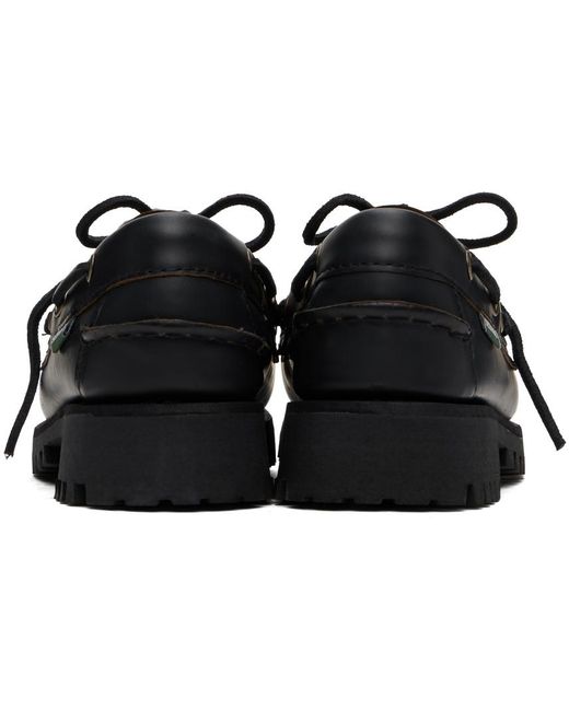 Sebago Black Ranger Moc Soft Loafers for men