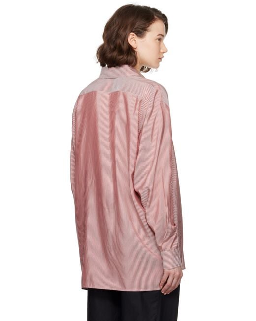 The Row Pink Tansy Shirt