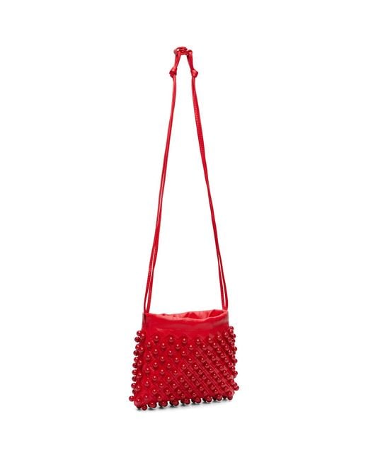 Bottega Veneta Red Beaded Small Dustbag