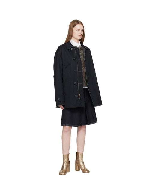 Maison Margiela Brown Tabi Ankle Boots