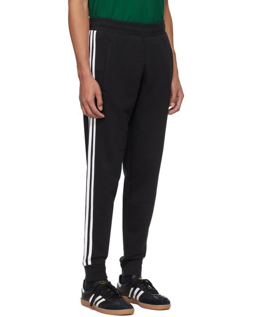 Adidas Originals Black Adicolor Classics 3-stripes Lounge Pants for men