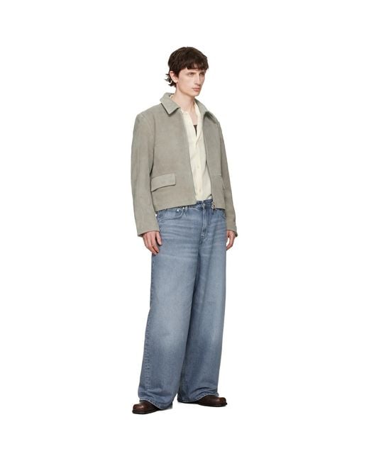 Won Hundred Black Lyon Jeans for men