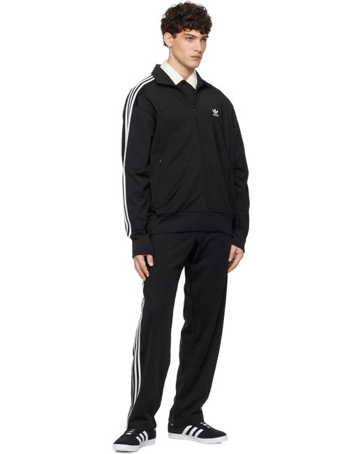Adidas Originals Black Full Zip Track Top for men