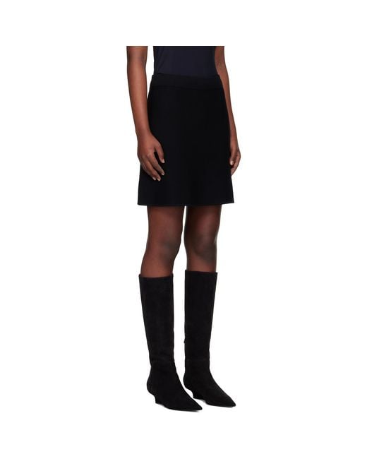 Max Mara Black Butterfly Miniskirt