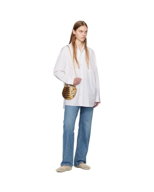Bottega Veneta Metallic Mini Sardine Bag