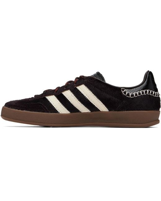 Wales Bonner Black Adidas Originals Edition Gazelle Pony Sneakers